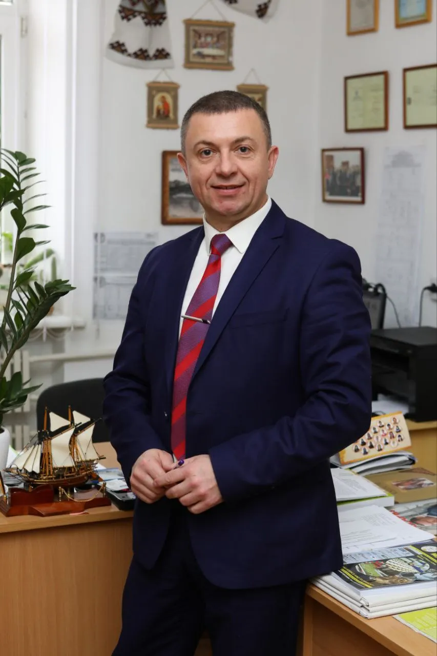 Prof. Oleh Pokotylo in seinem Büro